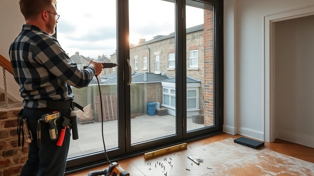 Aluminium Door Installation Charlton