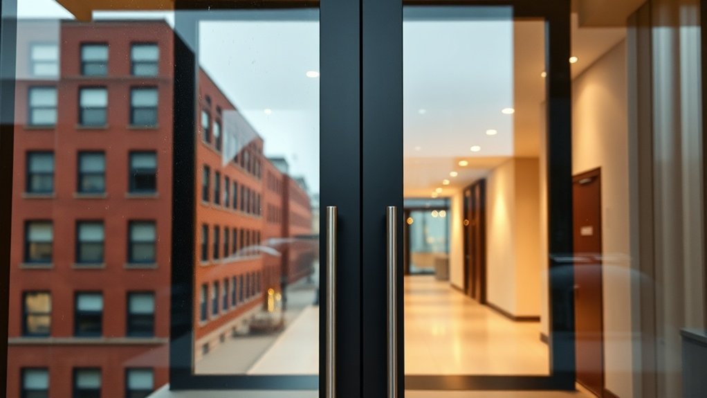 Glass Doors Maryon Park