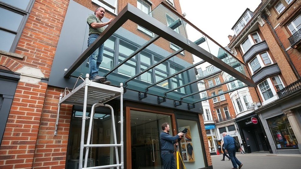 Shopfront Canopy Charlton