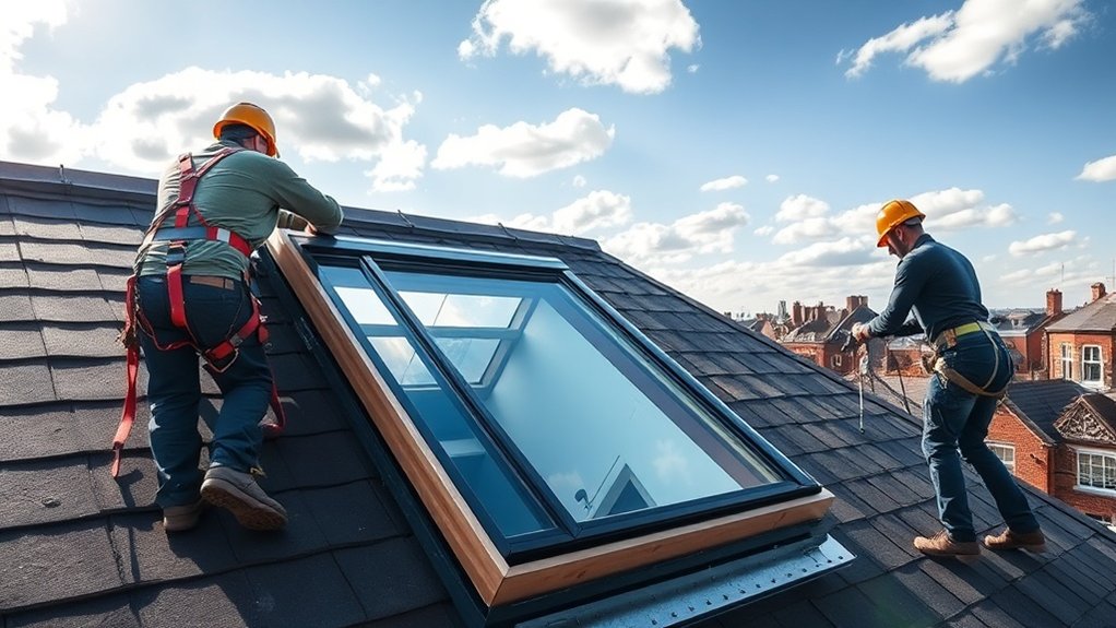Skylight Installation The Valley